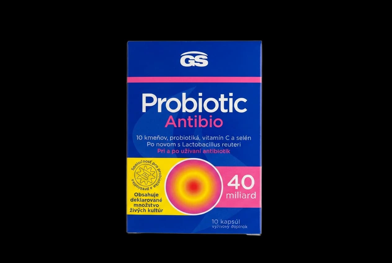 GS Probiotic Antibio se slevou 30 Kč
