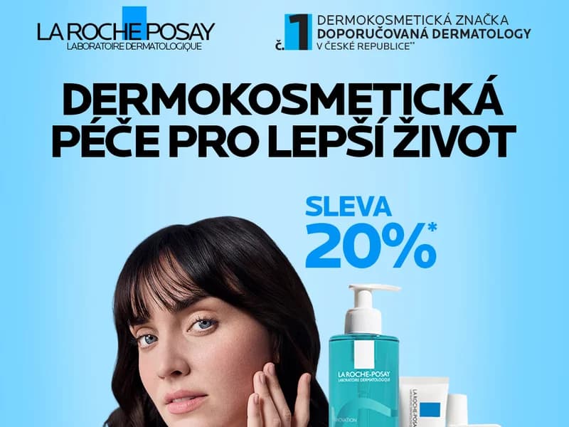 Sleva 20 % na celé portfolio La Roche-Posay