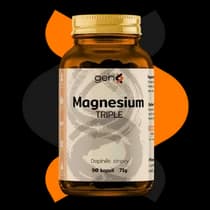 Magnesium Triple GenX – doplněk stravy s třemi formami hořčíku pro spánek, nervy a snížení únavy