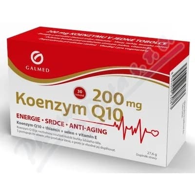 Galmed Koenzym Q10 200 mg tob. 30