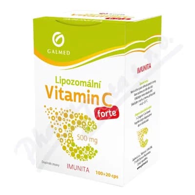 Galmed Vitamín C lipozomální forte 500 mg cps. 100+20